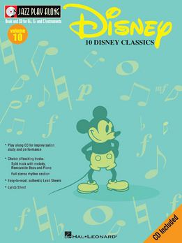 Jazz Play-Along Vol. 10 - Disney Classics