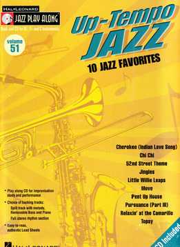 Jazz Play-Along Vol. 51 - Up Tempo Jazz