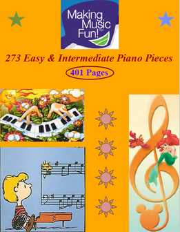 273 Easy & Intermediate Piano Pieces