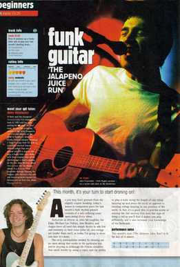 Dave Kilminster - Funk Guitar - The Jalapeno Juice Run