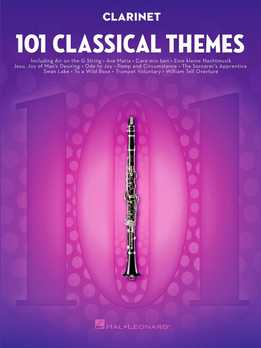101 Classical Themes For Clarinet