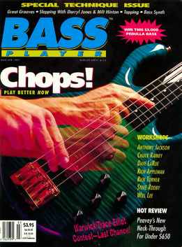 Bass Player March - April 1991