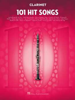 101 Hit Songs For Clarinet
