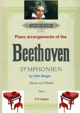 Otto Singer - Ludwig Van Beethoven - Arrangements For Solo Piano Of The 9 Symphonies