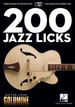 Guitar Licks Goldmine - 200 Jazz Licks