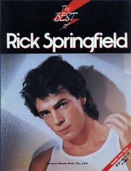 Rick Springfield - The Best Of Band Score