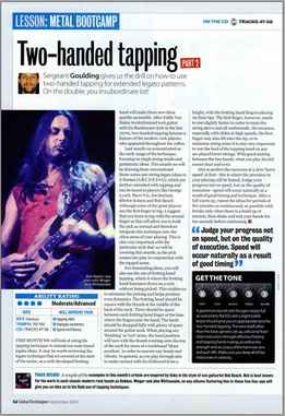 Martin Goulding - Two-Handed Tapping, Pt. 2