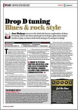 Jon Bishop - Drop D Tuning - Blues & Rock Style