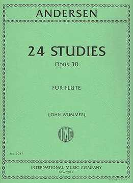 John Wummer - Joachim Andersen - 24 Studies Opus 30 For Flute Solo