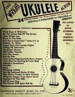 Lawrence Wright, Edward Cox - The Wright Ukulele Album