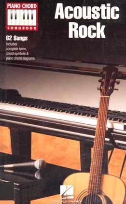 Acoustic Rock - Piano Chord Songbook