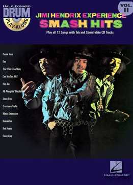Drum Play-Along Vol. 11 - Jimi Hendrix Experience - Smash Hits