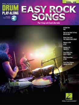 Drum Play-Along Vol. 42 - Easy Rock Songs