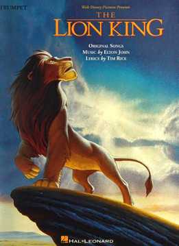 Elton John - The Lion King For Trumpet