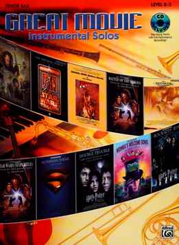 Great Movie Instrumental Solos For Tenor Sax, Lev. 2-3