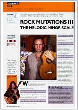 Guthrie Govan - Rock Mutations III - The Melodic Minor Scale