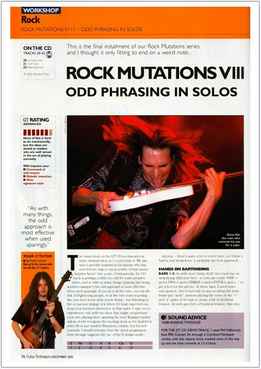 Guthrie Govan - Rock Mutations VIII - Odd Phrasing In Solos