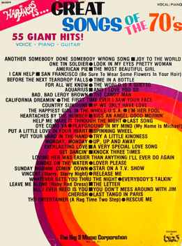 Happiness - Great Songs Of The 70's - 55 Giant Hits!