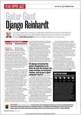 John Wheatcroft - Guitar Giant - Django Reinhardt