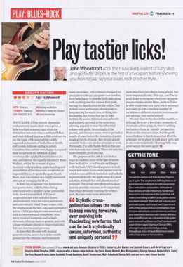 John Wheatcroft - Play Tastier Licks!