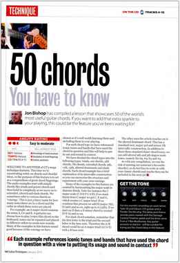 Jon Bishop - 50 Chords You Have To Know