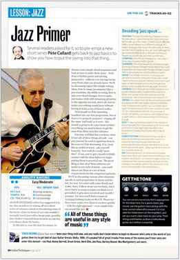Pete Callard - Jazz Primer