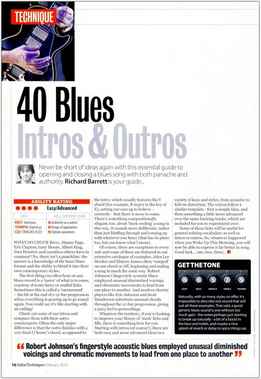 Richard Barrett - 40 Blues Intros & Outros