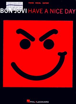 Bon Jovi - Have A Nice Day (For Piano)