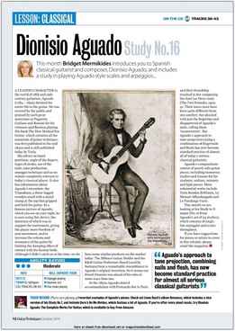 Bridget Mermikides - Dionisio Aguado - Study No.16