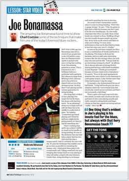 Charl Coetzee - Joe Bonamassa