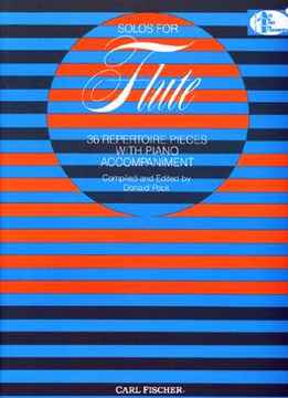 Donald Peck - Solos For Flute - 36 Repertoire Pieces With Piano Accompaniment