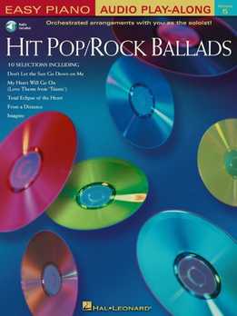 Easy Piano Play-Along - Hit Pop Rock Ballads, Vol. 5