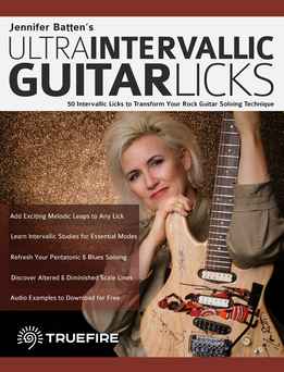 Jennifer Batten - Ultra Intervallic Guitar Licks