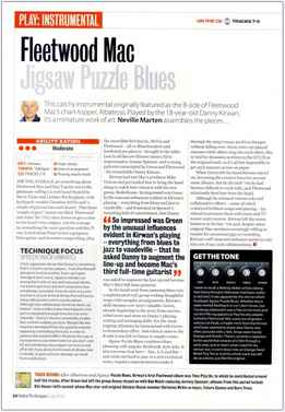 Neville Martin - Fleetwood Mac - Jigsaw Puzzle Blues