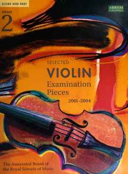 Selected Violin Examination Pieces 2001-2004, ABRSM, Grade 2