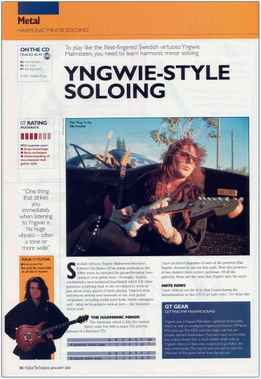 Shaun Baxter - Yngwie-Style Soloing